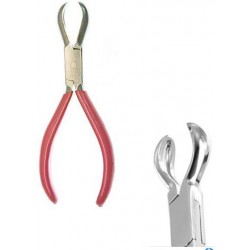 Large Ring Closing Plier  PVC Grip Handle with Deep Grooves 5.7"