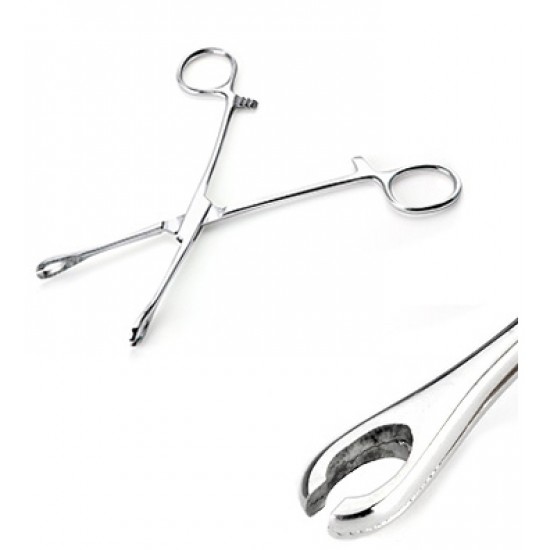 Mini Sponge Forceps 6" with 2.25mm Slot