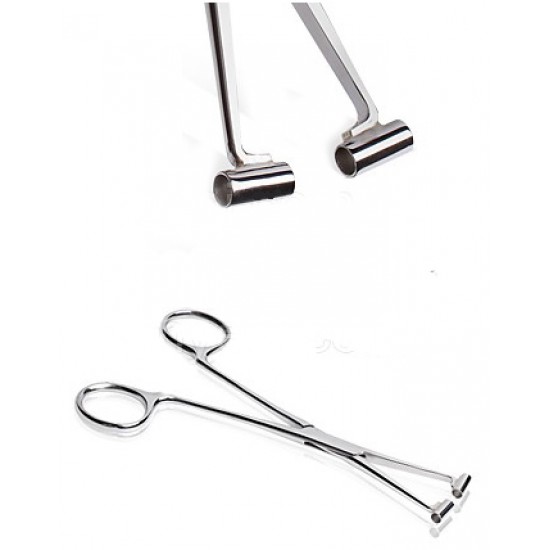 True Septum Forceps 7" with 3mm inner hole