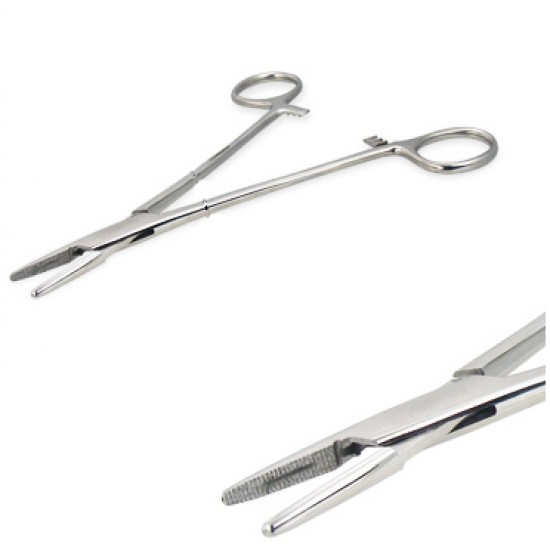 Needle Holder Forceps for Holding Needles 5.5"