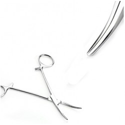 Curved Mosquito Forceps 5" 