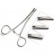 Dermal Anchor Holding Forceps 5"