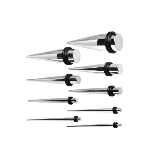 Ear Stretching Spike Tapers Kit 